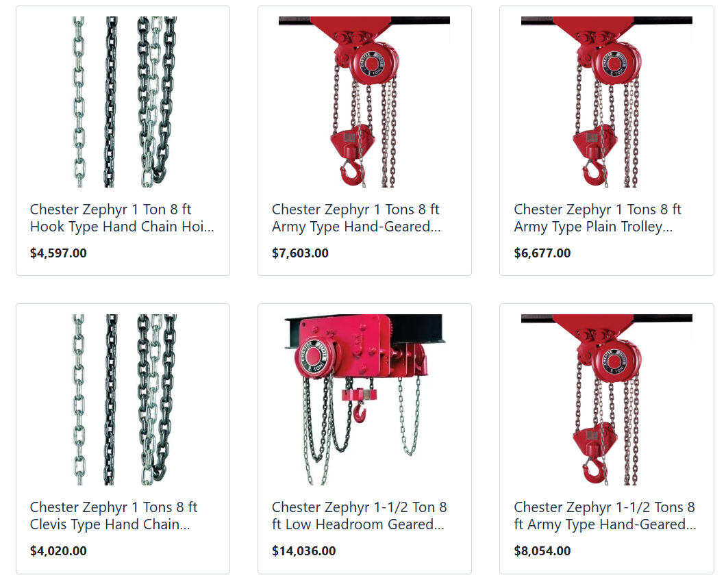 Coffing electric chain hoists for heavy-duty industrial lifting